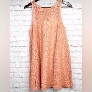 Free people lace mini dress size extra small